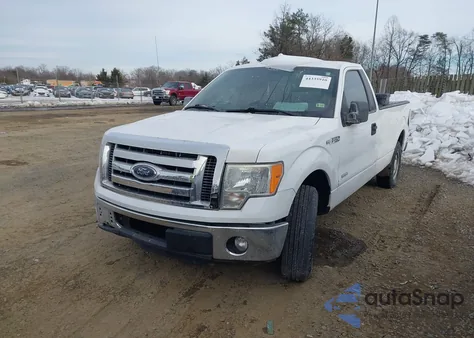 2012 Ford F-150 Xl из США, поврежденный, VIN 1FTNF1CT5CKE10365
